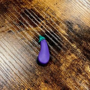 3/$9 Eggplant 🍆 CROCS Charm Accessories